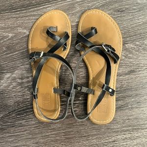 Black sandals